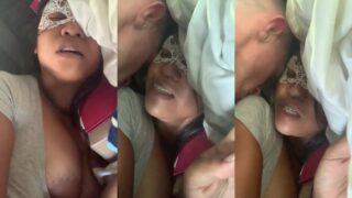 Masked Filipino girl getting fucked at the back of the car by boyfriend (Part 3)