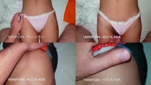 Tiny Asian get teased by big dick – WMAF porn