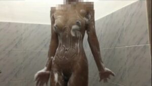 horny sexy  pinay shower in bathroom,