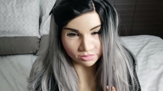 FEMALE MASK FETISH： POV Exchange student fucks her roomate roleplay trailer video