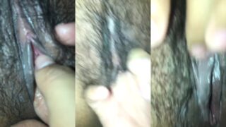 Lesbian Fingering her girlfriend