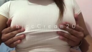 Netflix and Chill While Letting Him Grab And Squeeze my 20yo Boobs – ThiccCream20 – Part 1