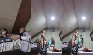 Pinasuk si roommate ni ganda , Sarap Ng Kantutan sa Dorm quarters Buti Wala pumasuk