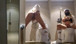 Risky Public Fingering Mall Restroom Pinay New Viral