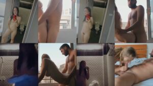 Young Beautiful Amateur Couple Fuck Hard While Watching Sunset