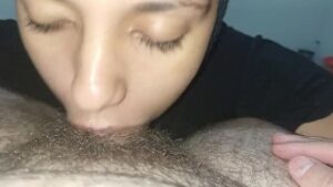 sucking the motherfucker’s dick after he cum in the previous sex on my ass