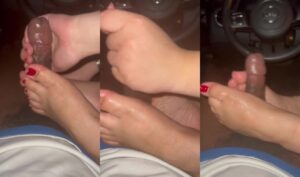 Sexy Asian Footjob and Handjob #5