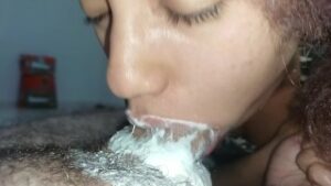 extreme surprise creampie love a moaning man dropping a lot of cum in my big mouth ‍