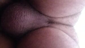 fucking her pussy until she makes me ejaculate doggy style filming from below